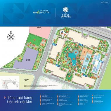 Bán studio từ 1.2 tỷ tại Vinhomes Smart City Đại Mỗ diện tích 30m2 - 0934306262