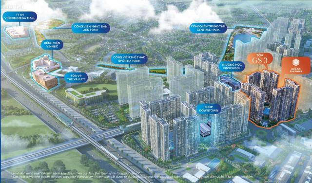 Bán studio từ 1.2 tỷ tại Vinhomes Smart City Đại Mỗ diện tích 30m2 - 0934306262