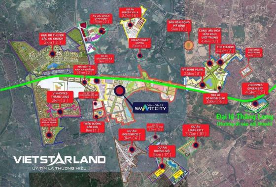 Bán studio từ 1.2 tỷ tại Vinhomes Smart City Đại Mỗ diện tích 30m2 - 0934306262