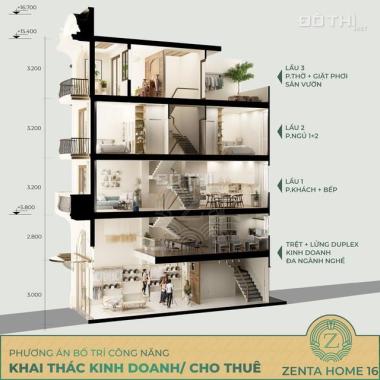 Bán nhà phố 1 trệt 3 lầu thiết kế giống City Land Gò Vấp sổ hồng riêng