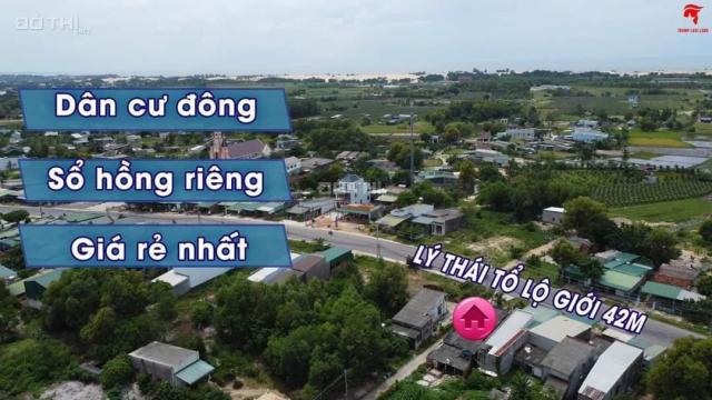 Đất chính chủ 8.5x57m nở hậu 10m(522m2) 2MT Lý Thái Tổ - Tân Tiến - thị xã La Gi, giá rẻ nhất