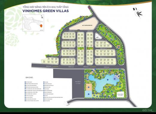 Chủ bán cắt lỗ rẻ hơn thị trường 20 tỷ. Căn góc vườn hoa đơn lập hướng ĐN GV7 Vinhomes Green Villas