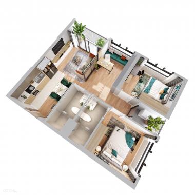 Quỹ căn (1PN + 1) - 2PN 1WC 2WC - 3PN giá tốt nhận nhà ngay, 1,6 tỷ - 1.8 tỷ - 2tỷ LH 0934306262