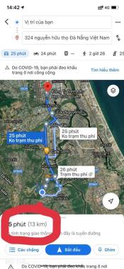 Bán đất thổ cư Thị Xã Điện Bàn, đường 5m ô tô quay đầu, có sổ đỏ, cách Đà Nẵng 5km, gần trục 33m