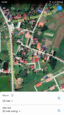 Bán đất tại gần 131, Xã Tiên Dược, Sóc Sơn, Hà Nội diện tích 72m2 giá 27 triệu/m2