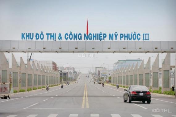 Bán đất TP Bến Cát khu đô thị Mỹ Phước 3 DT: 100m2, 150m2, 300m2, sổ hồng riêng bao sang tên