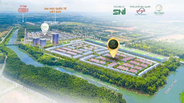 Shophouse kinh doanh độc nhất Bình Dương giá 1 tỷ nhận nhà