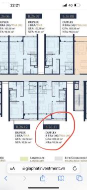 Sở hữu ngay căn hộ 2 PN duplex hoàn thiện - 7.5 tỷ tại Feliz En Vista LH 0362347977 (Ms. Thảo)