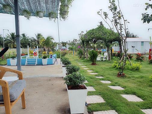 Bán gấp nhà vườn nghỉ dưỡng đẹp mộng mơ, Tân Thành, Thủ Thừa, Long An. 1000m2 giá ngộp 2.2 tỷ TL