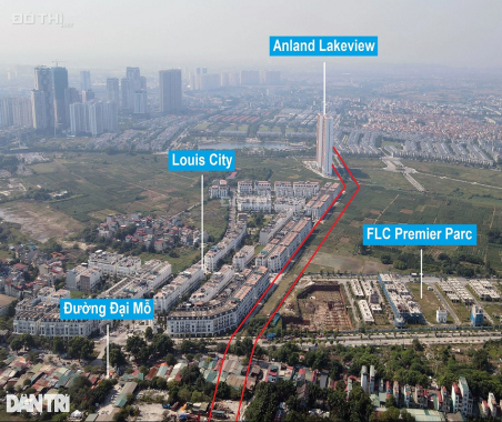 Biệt thự Louis City Đại Mỗ 200m2 46 tỷ căn góc ngã 4. Cạnh công viên và đường Lê Quang Đạo kéo dài