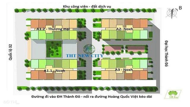 Cần bán sàn thương mại, ki ốt, khu kinh doanh nhà trẻ tại dự án THT New City, Hoài Đức, Hà Nội