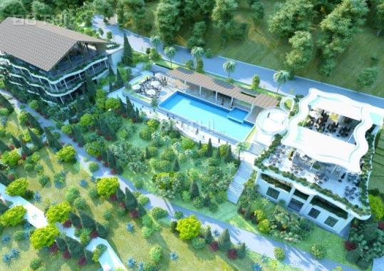 CC bán căn BT Ivory Lương Sơn, HB 400m2 view hồ, tựa núi, full nội thất, sổ đỏ, TT 5.x tỷ