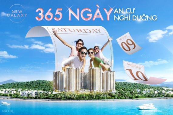 Bán căn hộ biển 1PN 51m2 giá sau CK 1.5 tỷ - New Galaxy Nha Trang, TP. Nha Trang, Khánh Hòa