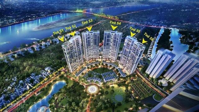 Bán Penthouse Sunshine City biệt thự trên không view sông Hồng hàng hiếm