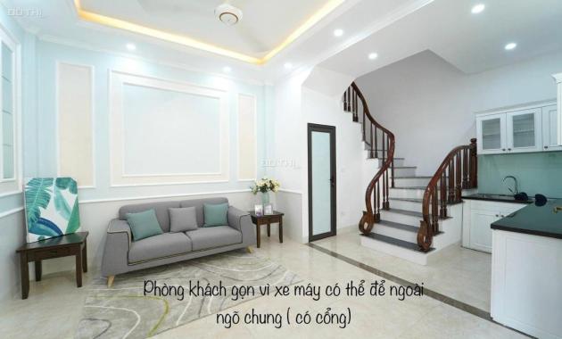 Bán nhà Lâm Du 38m2, 5 tầng, MT 5m, lô góc vuông vắn, nhà mới đẹp ở ngay, 4,5 tỷ