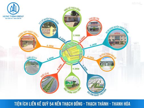 Bán đất nền tại Thanh Hóa diện tích 100m2 giá 200 triệu/lô