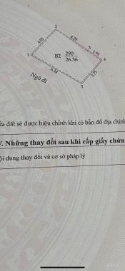 Bán nhà rẻ mặt ngõ Kim Hoa (Q. Đống Đa)DT 27 m2, 3 T, MT 6.4 m, SĐCC, giá 2.85 tỷ