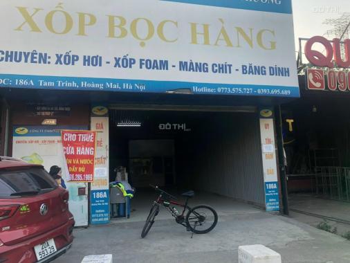 Chính chủ cho thuê gấp mặt bằng kinh doanh. MP 186 phố Tam Trinh - Q. Hoàng Mai 70m2