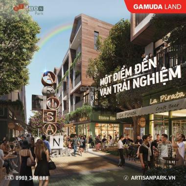 Nhà phố Artisan Park 3 Mặt tiền đường Lê Hoàn Thành Phố Mới Bình Dương