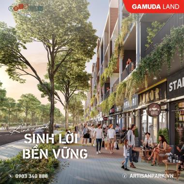 Nhà phố Artisan Park 3 Mặt tiền đường Lê Hoàn Thành Phố Mới Bình Dương