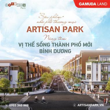 Nhà phố Artisan Park 3 Mặt tiền đường Lê Hoàn Thành Phố Mới Bình Dương