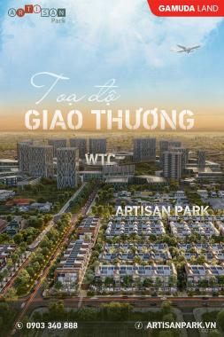 Nhà phố Artisan Park 3 Mặt tiền đường Lê Hoàn Thành Phố Mới Bình Dương