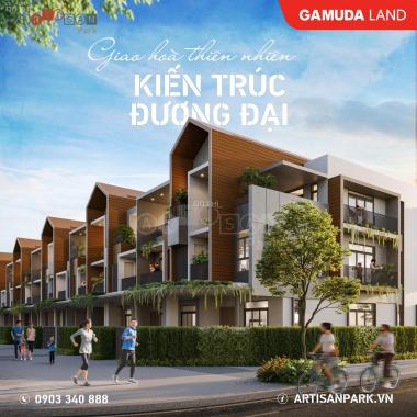Nhà phố Artisan Park 3 Mặt tiền đường Lê Hoàn Thành Phố Mới Bình Dương