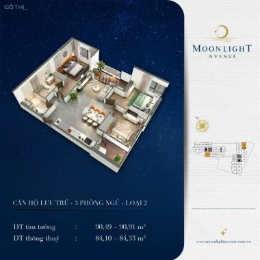 Căn hộ dự án Moonlight Avenue Thủ Đức từ 1,9 tỷ 0904609771