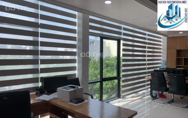 Tòa nhà văn phòng 2 hầm, 5 nổi mặt phố Yên Phụ, mặt tiền 6m, 90m2, 36 tỷ mới xây hiện đại