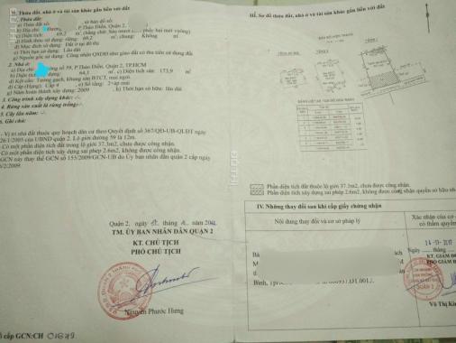 Bán nhà riêng tại đường 47, Phường Thảo Điền, Quận 2, Hồ Chí Minh 61m giá 13,5 tỷ