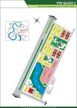 Bán đất An Khánh mặt tiền công viên đường Lương Định Của (Q. 2) khu 17,3ha ngay gần chợ Bình khánh