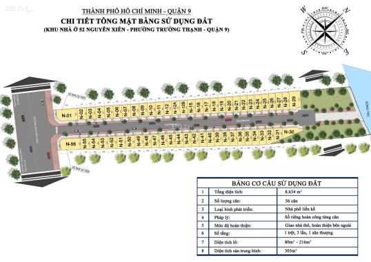 KDC 52 Nguyễn Xiển, kề bên Vin Quận 9, xây dựng tự do, giá chỉ 71 triệu/m2