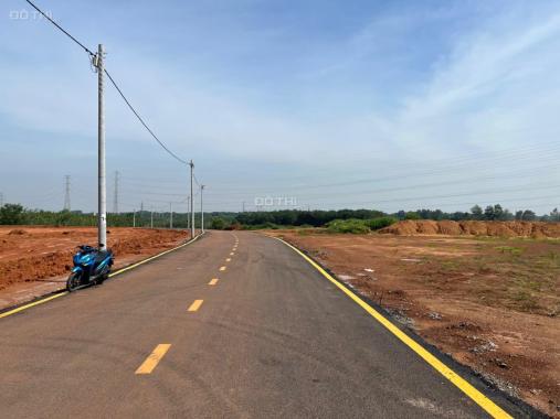 Đất Phường Tân Định Bến Cát mặt tiền đường nhựa DT 10x58m thổ cư 160m2. SHR giá rẻ