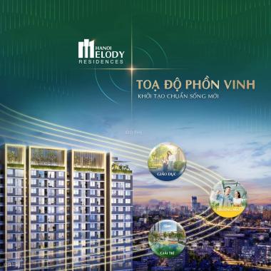 Mở bán đợt 1 căn hộ Melody Residences Linh Đàm, giá chỉ từ 2 tỷ/căn 74.5m2, bàn giao cao cấp