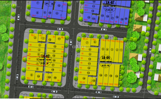 Cần tiền trả nợ bán cắt lỗ nhanh lô đất LK03 dự án Midtown One Uông Bí, trung tâm TP, cạnh VinCom