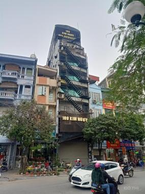 Bán nhà mặt phố Kim Ngưu, 10 tầng, Diện tích 110 M2, Mặt tiền 6,2 M, cho thuê 180 triệu/ tháng