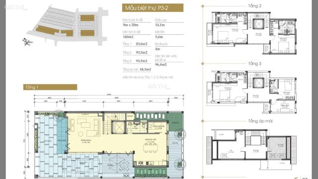 Bán nhanh biệt thự An Vượng hướng Đông Nam view vườn hoa gần hồ, giá 25 tỷ