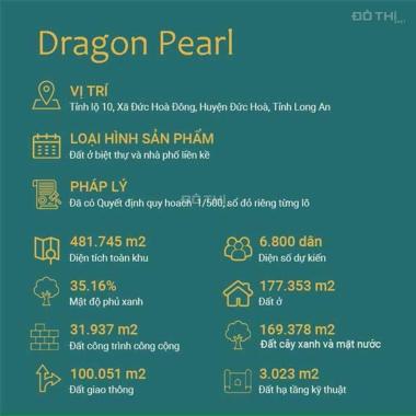 KHÁCH cần bán lại 5 nền tại dự án Dragon Peal, Đức Hòa Đông, Đức Hòa.