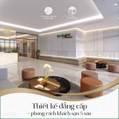Bán căn hộ 1PN+1 Pavilion Premium-Vinhomes Ocean Park, 54m, 1.7 tỷ
