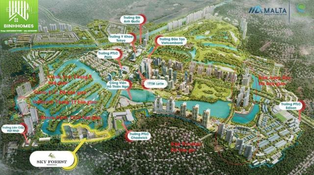 Chính chủ bán căn hộ 1PN Sky Forest - Ecopark, 39m2, 1.6 ty