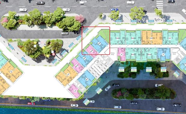 Bán căn hộ sân vườn 2PN-2VS Sky Forest - KĐT Ecopark, 88m2, 600tr (15%)