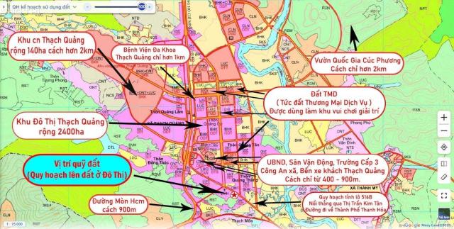 Cần tiền trả nợ ngân hàng bán gấp đất Thạch Quảng chỉ từ 249tr/lô, pháp lý rõ ràng