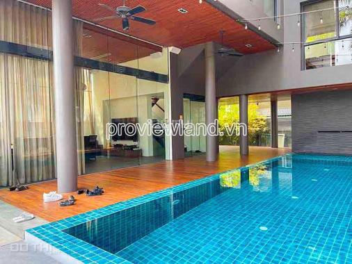 Bán biệt thự River Mark Trần Não, Q2, 300m2 đất, 1 trệt 3 lầu, sân vườn + hồ bơi