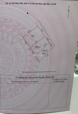 Gia đình cần bán 54,4 m2 đất thôn Lỗ Giao Việt Hùng Đông Anh, đường ô tô