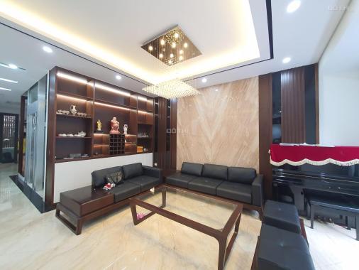 Bán nhà mặt tiền Trung Yên, lô góc, 75m2 x 5 tầng x 6m, 2 mặt ô tô tránh, vỉa hè 24,5 tỷ