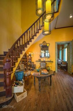 Cho thuê thự Pháp sang trọng Q. Ba Đình tại 34 Châu Long 320m2, sân vườn thoáng, 11m mặt tiền