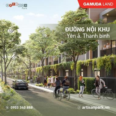 Bán shophouse trung tâm thành phố mới Bình Dương - Artisan Park - Gamuda Land