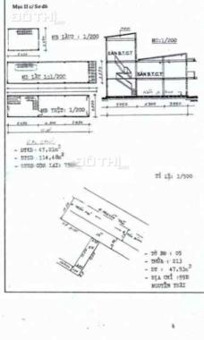 CHỦ GỬI BÁN CĂN NHÀ MẶT TIỀN NGUYỄN TRÃI 1 TRỆT 1 LẦU HOÀN CÔNG GIÁ 12 TỶ
