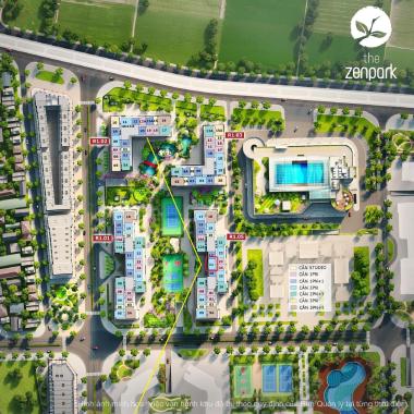 Bán căn hộ 2PN The Zenpark - Vinhomes Ocean Park, 68m2, 2.9 tỷ, giá tốt nhất thị trường
