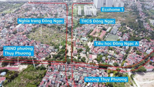 Cần bán gấp nhà đất phố Đông Thắng Đông Ngạc 106m2, MT 6m, mặt phố lớn từ Tân Xuân sang Thuỵ Phương